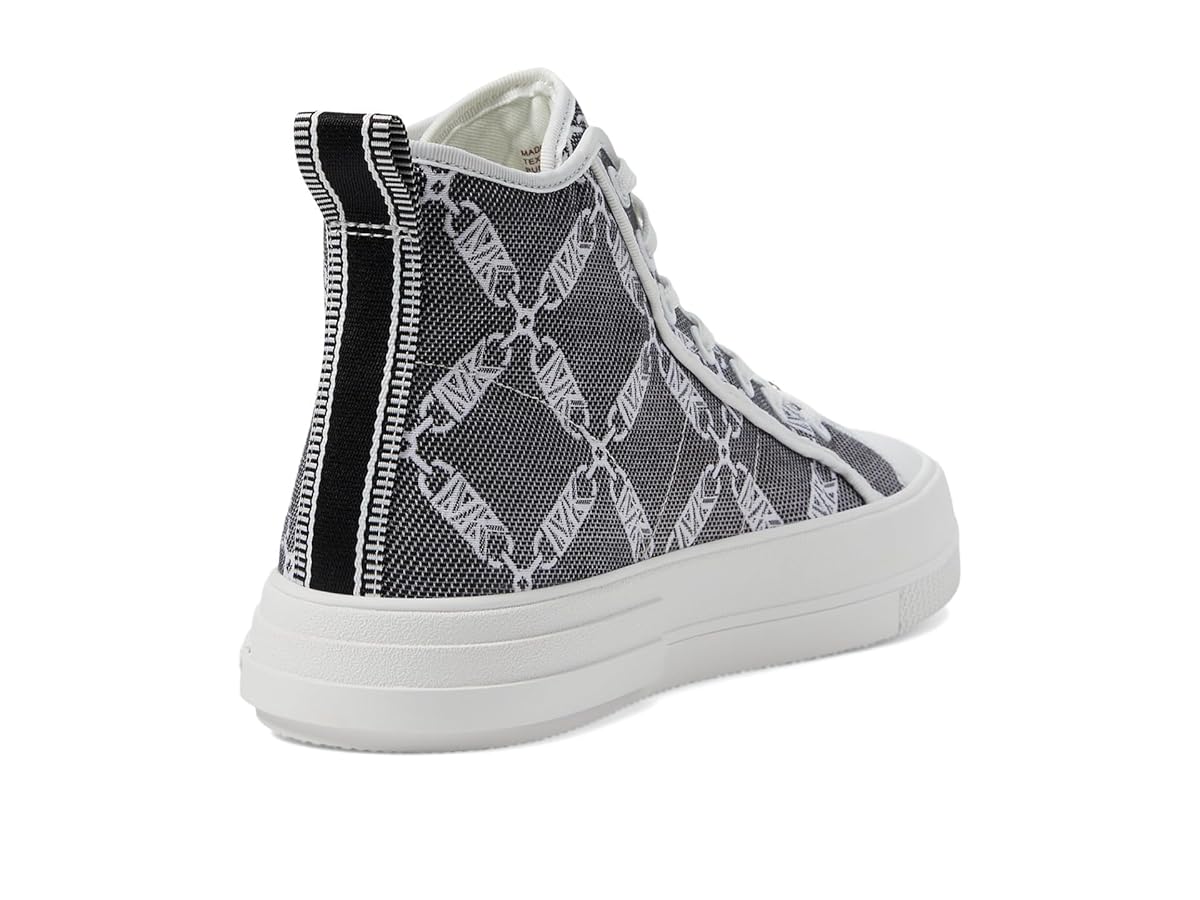 スニーカー Michael Kors 43S3EYFE6D EVY HIGH TOP Sneakers Evy Metallic Empire Logo Jacquard High-Top Sneaker | Michael